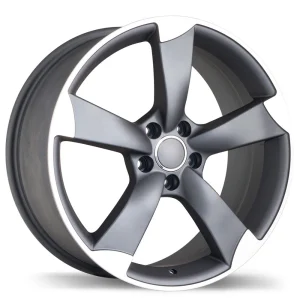 Replika – R134A – Gunmetal – 18″x8.5″ 45mm – Summer Wheels – R134A-1885-44MF+45R571